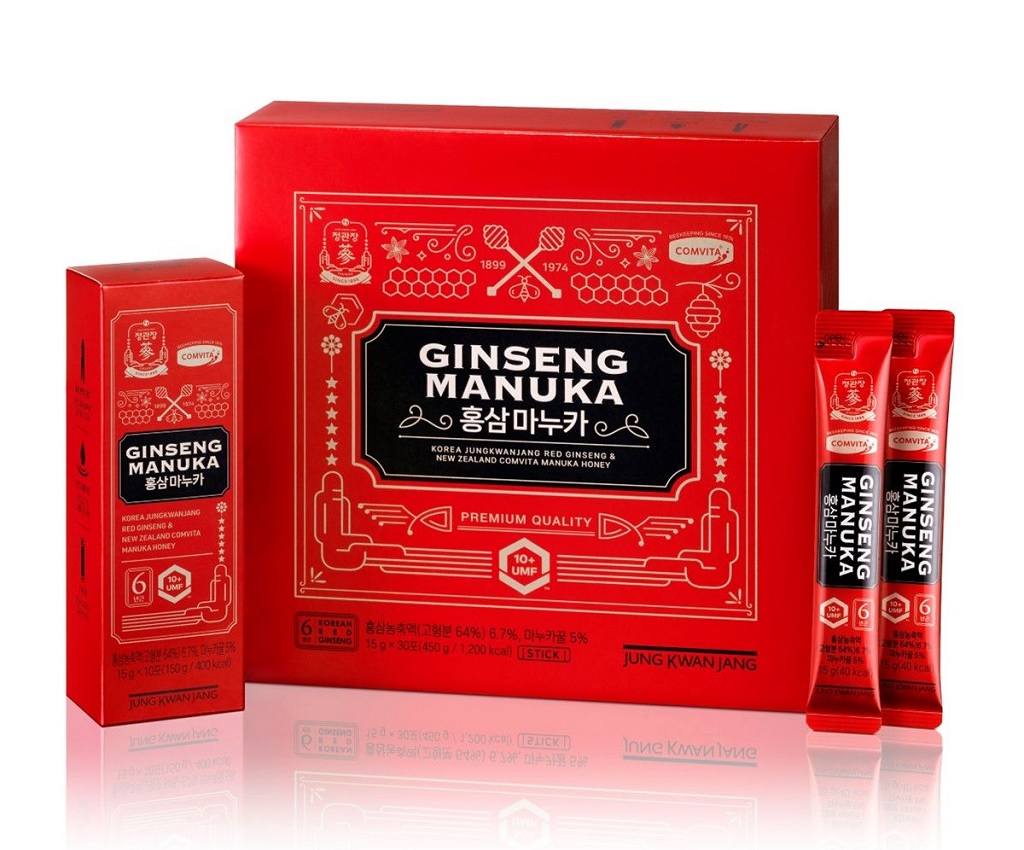 Red Ginseng UMF™10+ Manuka Honey Drink 30 (Sachets)